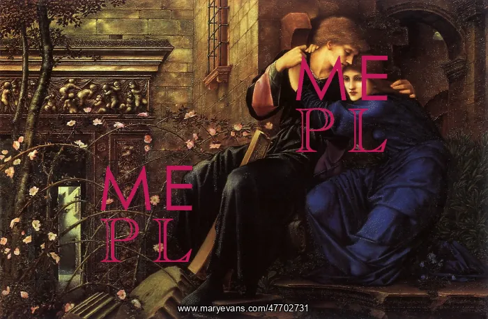 : Love Among the Ruins, by Burne-Jones : Love Among the Ruins, by Burne-Jones