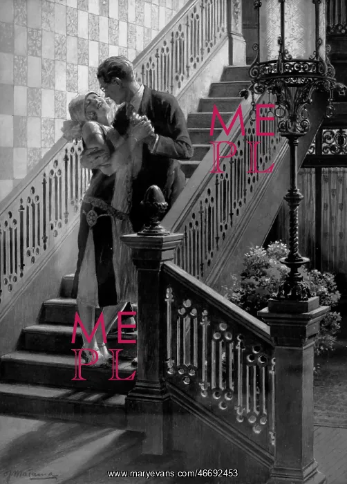: Love Scene on Staircase : Love Scene on Staircase