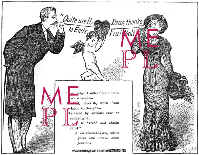  : Lovers chat using a string telephone