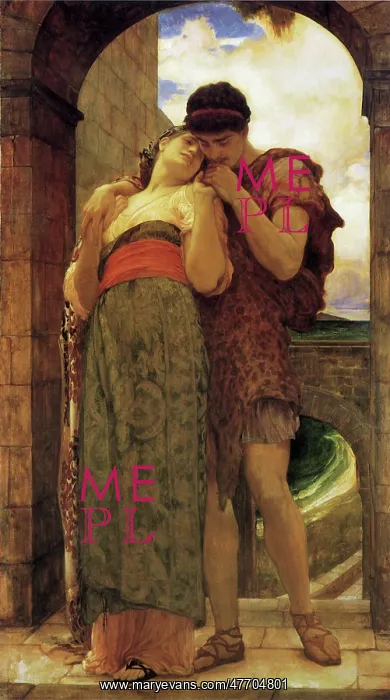 : Lovers Intimate Embrace, by Leighton : Lovers Intimate Embrace, by Leighton