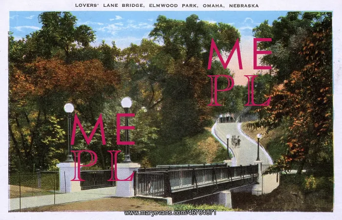  : Lovers Lane Bridge, Elmwood Park, Omaha, Nebraska, USA