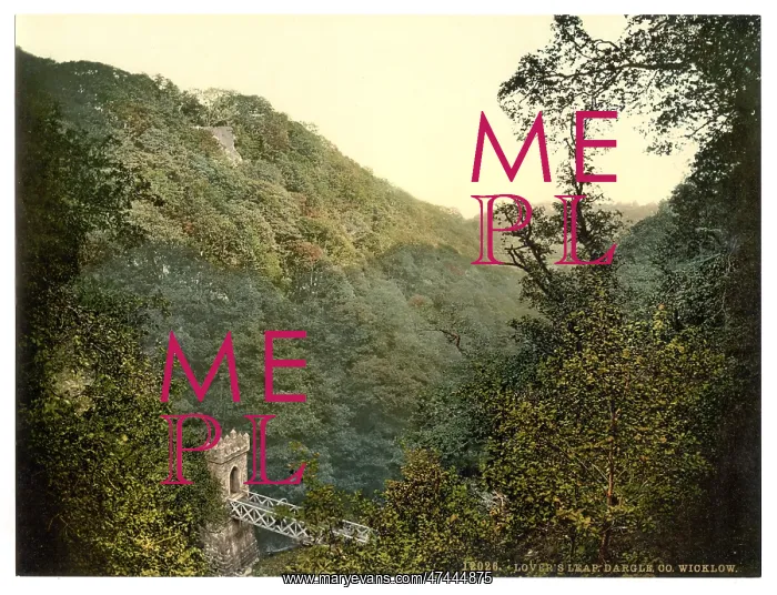 : Lover's Leap, Dargle. County Wicklow, Ireland : Lover's Leap, Dargle. County Wicklow, Ireland