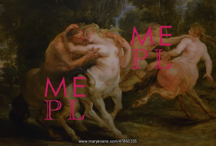 : The Loves of the Centaurs, circa 1635, by Peter Paul Rubens : The Loves of the Centaurs, circa 1635, by Peter Paul Rubens