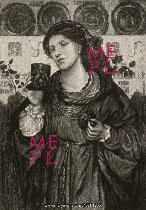 : The Loving Cup by Dante Gabriel Rossetti : The Loving Cup by Dante Gabriel Rossetti