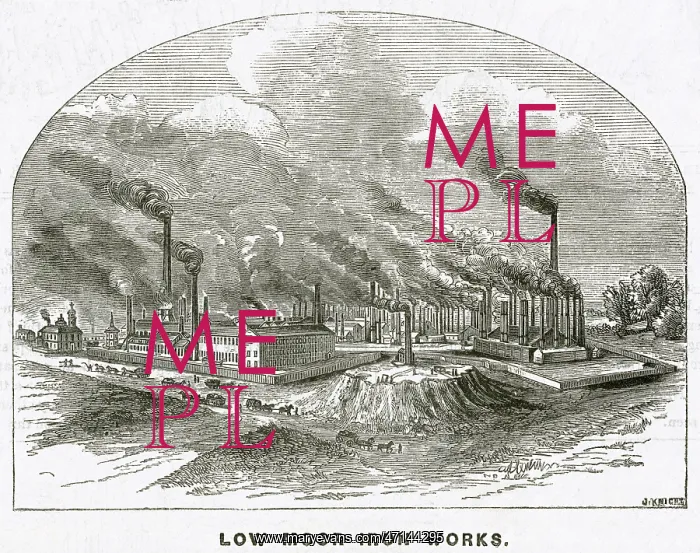: Low Moor - Ironworks 1856 : Low Moor - Ironworks 1856