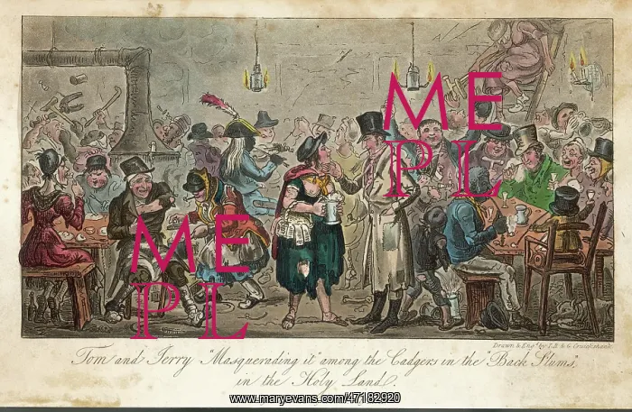 : A Low Tavern Scene 1820 : A Low Tavern Scene 1820