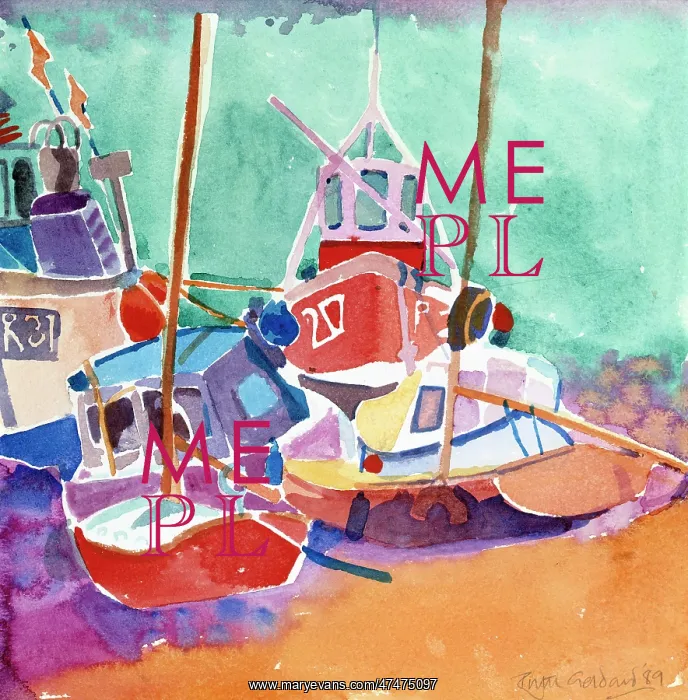 : Low Tide, Broadstairs ? with boats in the shore : Low Tide, Broadstairs ? with boats in the shore