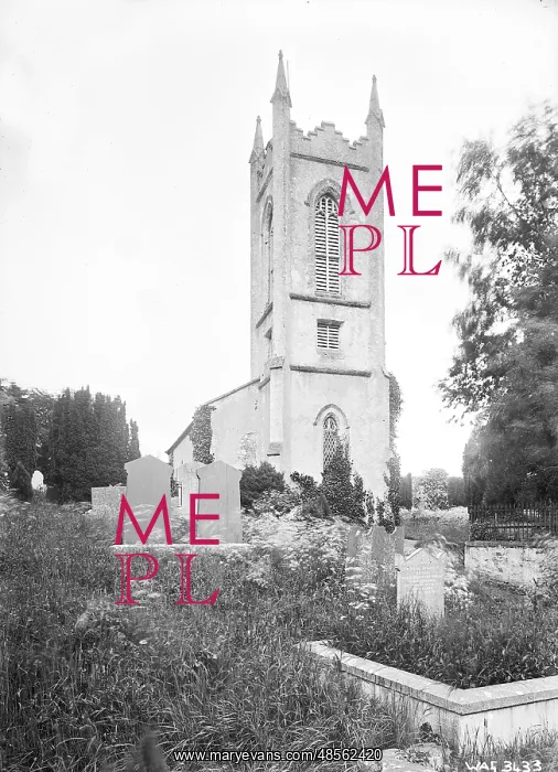 : A low view of a Church from the graveyard : A low view of a Church from the graveyard