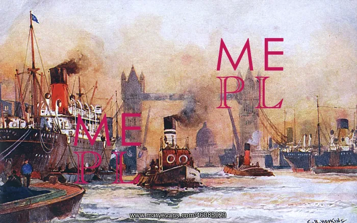 : The Lower Pool - River Thames, London : The Lower Pool - River Thames, London