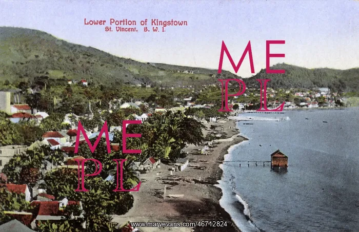  : Lower portion of Kingstown, Saint Vincent and the Grenadines
