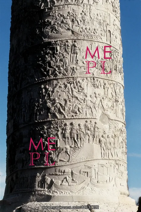 : Lower portion of Trajan's Column : Lower portion of Trajan's Column