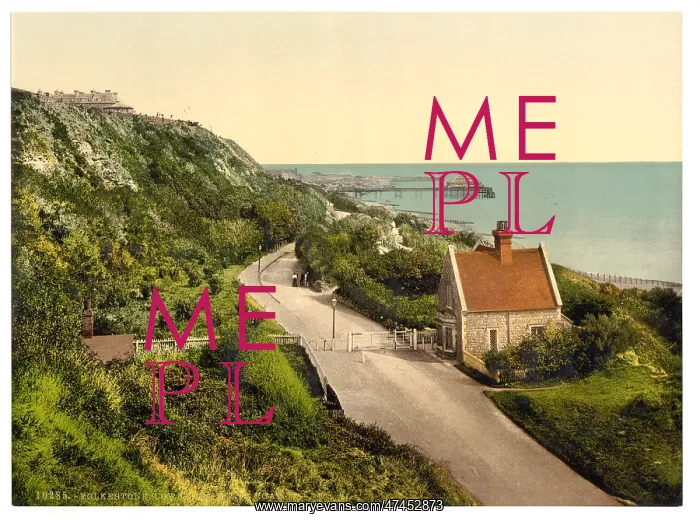 : Lower Sandgate Road, Folkestone, England : Lower Sandgate Road, Folkestone, England