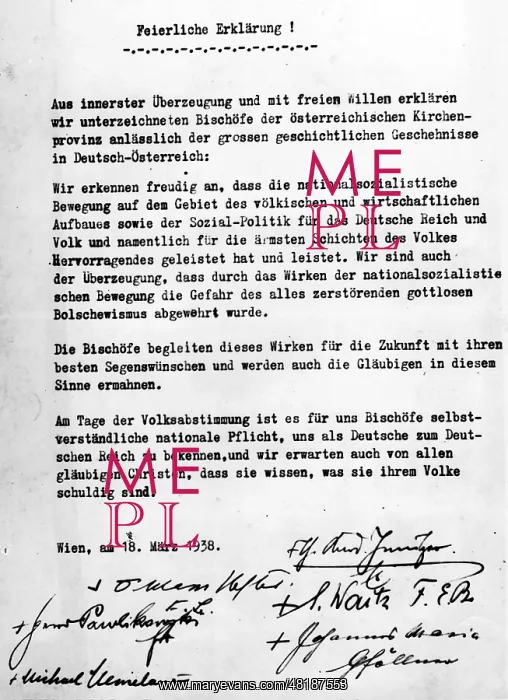 : Loyalty address of the Austrian bishops for the annexation o : Loyalty address of the Austrian bishops for the annexation o