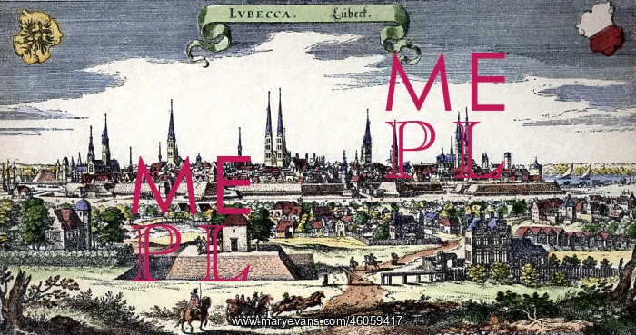 : Lubeck, Germany, 17th century : Lubeck, Germany, 17th century