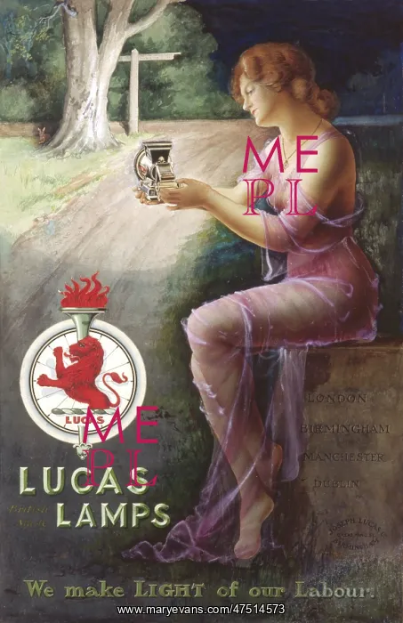 : LUCAS LAMPS ADVERT : LUCAS LAMPS ADVERT