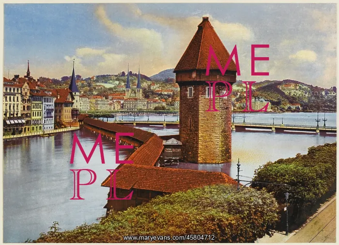 : LUCERNE / WASSERTURM C20 : LUCERNE / WASSERTURM C20