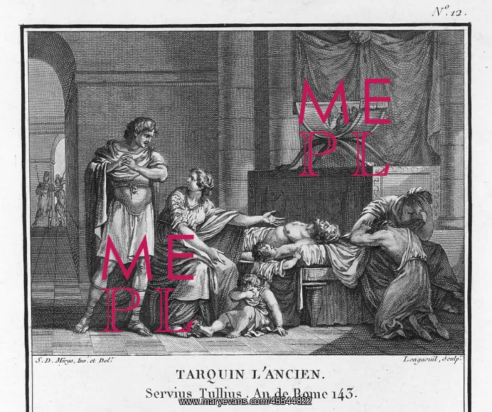: Lucius Tarquinius Superbus kills Servius Tullius : Lucius Tarquinius Superbus kills Servius Tullius