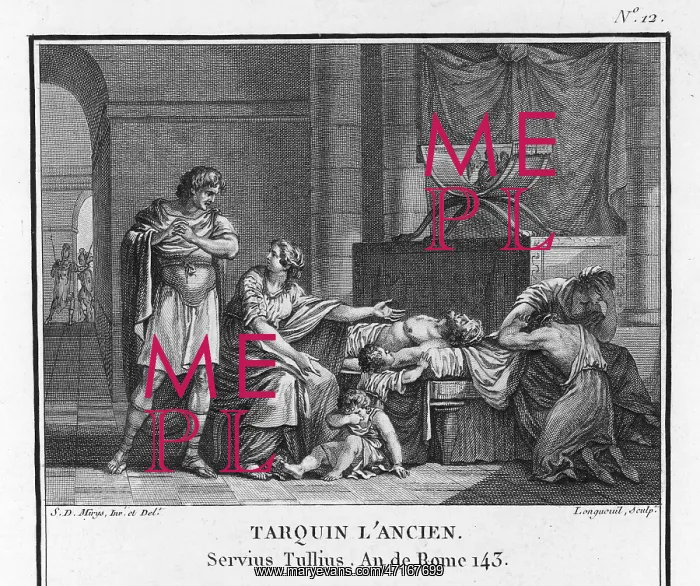 : Lucius Tarquinius Superbus kills Servius Tullius : Lucius Tarquinius Superbus kills Servius Tullius