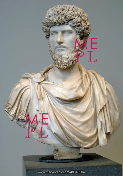 : Lucius Verus Augustus. (130-169). Roman Emperor (161-169) : Lucius Verus Augustus. (130-169). Roman Emperor (161-169)