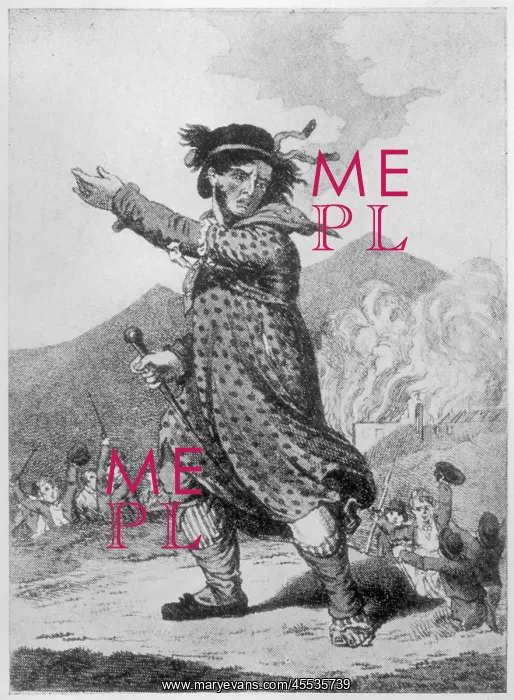 : Luddites. THE LUDDITES A machine-wrecker disguised as a woman urges his : Luddites. THE LUDDITES A machine-wrecker disguised as a woman urges his