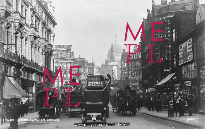 : Ludgate Circus in Historical London : Ludgate Circus in Historical London
