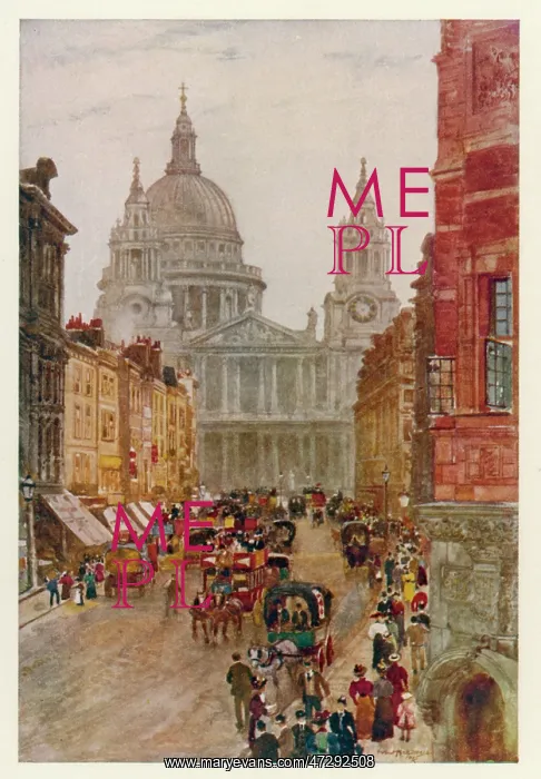: LUDGATE HILL / 1909 : LUDGATE HILL / 1909