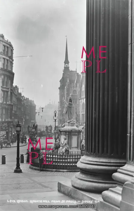: Ludgate Hill from St. Paul's : Ludgate Hill from St. Paul's