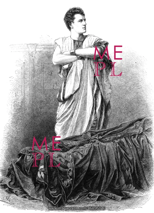 : Ludwig Barnay as Mark Antony : Ludwig Barnay as Mark Antony