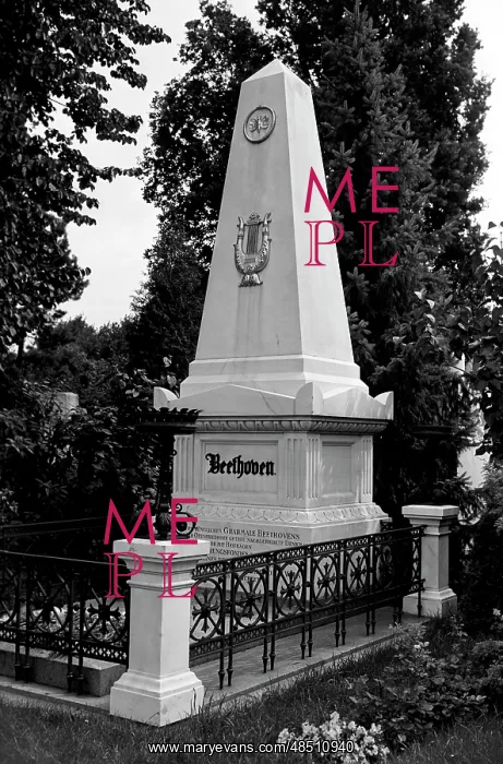 : Ludwig van Beethoven's grave in Vienna : Ludwig van Beethoven's grave in Vienna