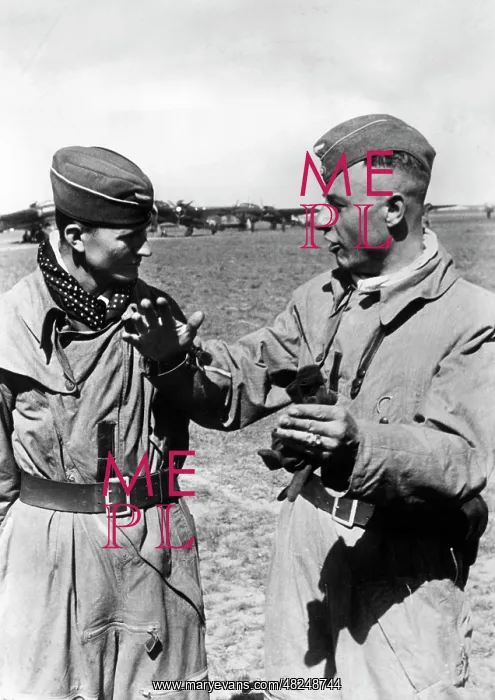 : Luftwaffe pilots at the beginning of the Russian campaign : Luftwaffe pilots at the beginning of the Russian campaign