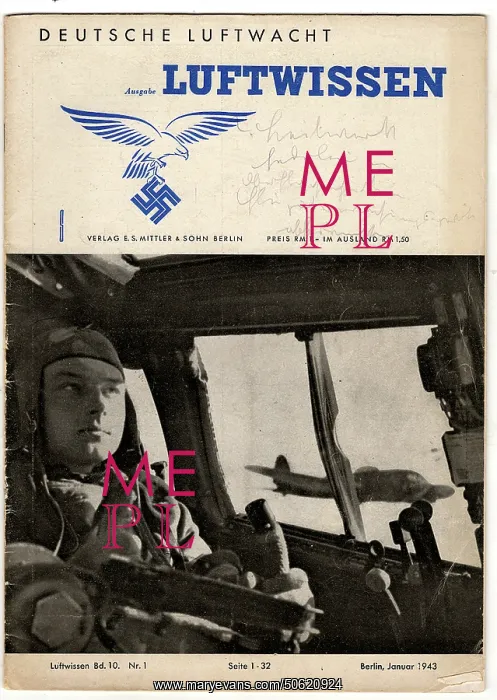 : LUFTWISSEN, journal - January 1943 : LUFTWISSEN, journal - January 1943