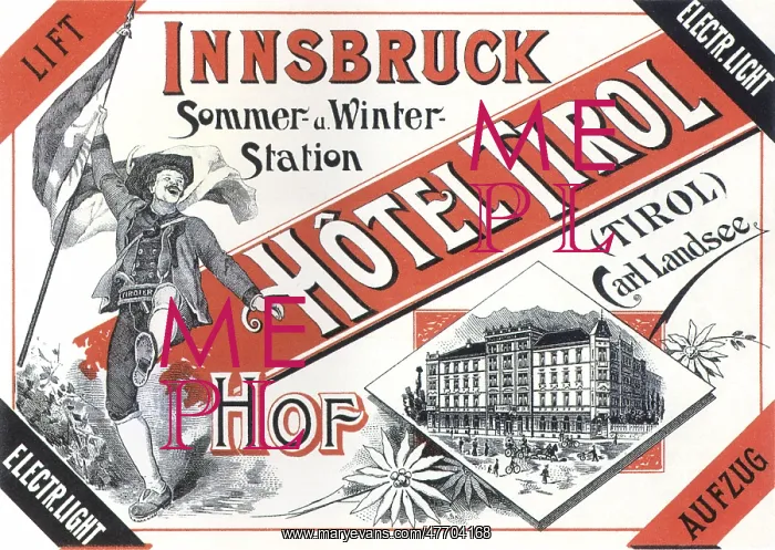 : Luggage Label from Austria