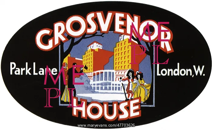  : Luggage Label from London