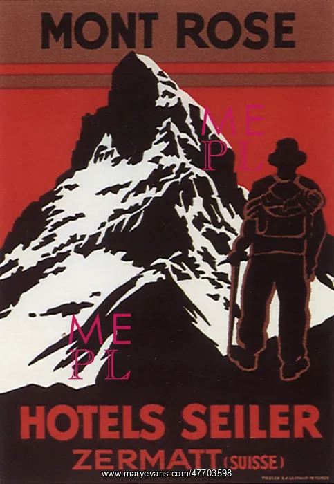  : Luggage Label from Switzerland