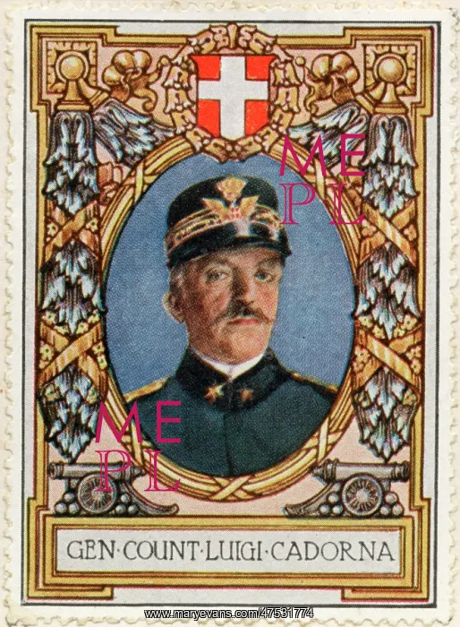 : Luigi Cadorna / Stamp : Luigi Cadorna / Stamp
