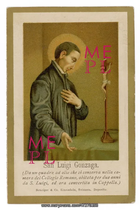 : LUIGI DI GONZAGA - 3 : LUIGI DI GONZAGA - 3