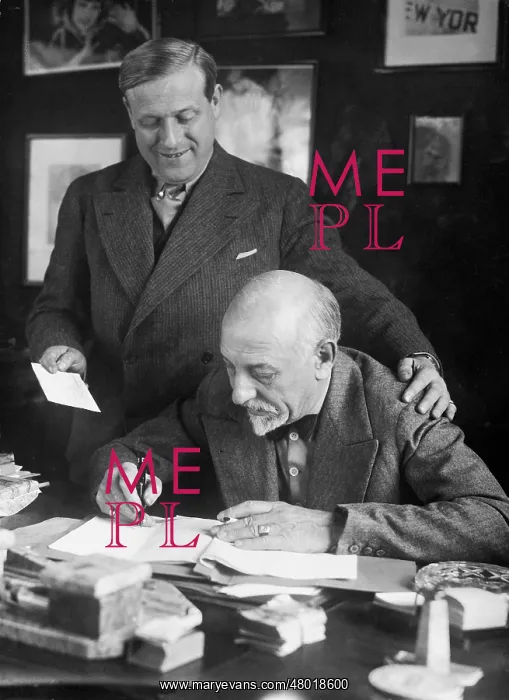 : Luigi Pirandello and Richard Eichberg, 1930 : Luigi Pirandello and Richard Eichberg, 1930