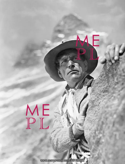 : Luis Trenker in The Mountain Calls, 1938 : Luis Trenker in The Mountain Calls, 1938