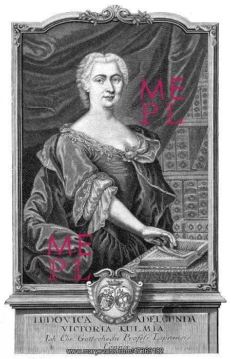 : LUISE ADELGUND GOTTSCHED : LUISE ADELGUND GOTTSCHED