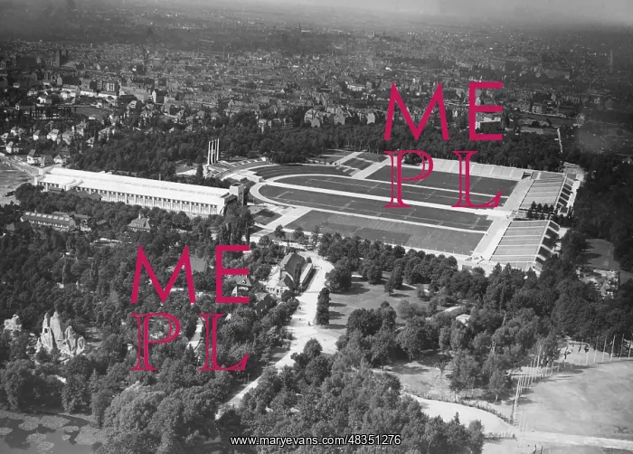 : The Luitpoldhalle and Luitpoldarena on the : The Luitpoldhalle and Luitpoldarena on the