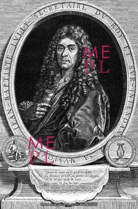 : Lully, Jean Baptiste, 28.11.1632 - 22.3.1687 : Lully, Jean Baptiste, 28.11.1632 - 22.3.1687