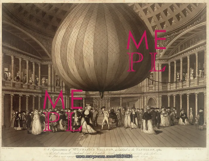 : Lunardi's balloon, Pantheon : Lunardi's balloon, Pantheon