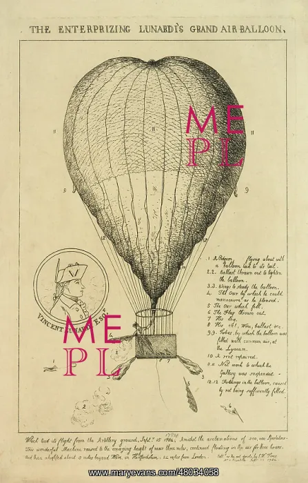 : Lunardi's grand air balloon : Lunardi's grand air balloon