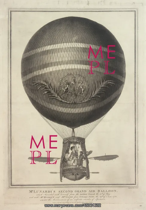 : Lunardi's second Grand Air Balloon : Lunardi's second Grand Air Balloon