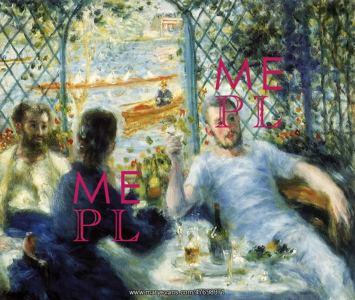  : Lunch by the River, by Renoir