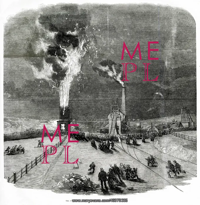 : Lung Hill Colliery explosion 1857 : Lung Hill Colliery explosion 1857