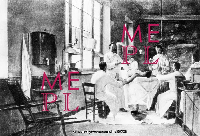 : Lung operation, 1894 : Lung operation, 1894