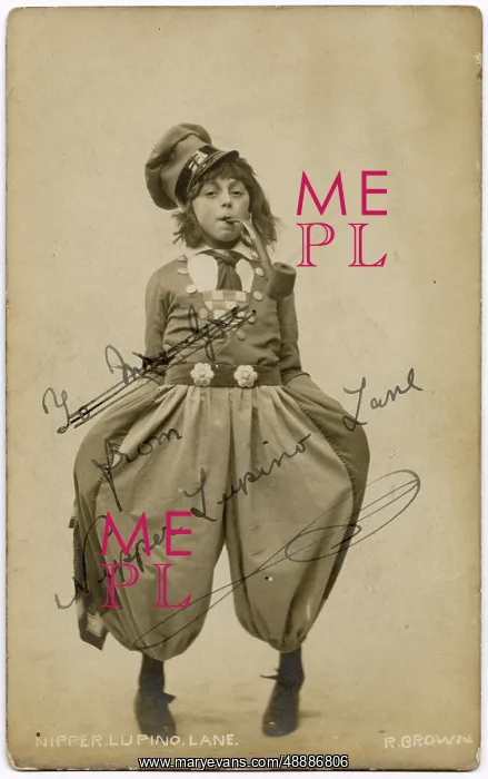 : LUPINO LANE / SIGNED : LUPINO LANE / SIGNED