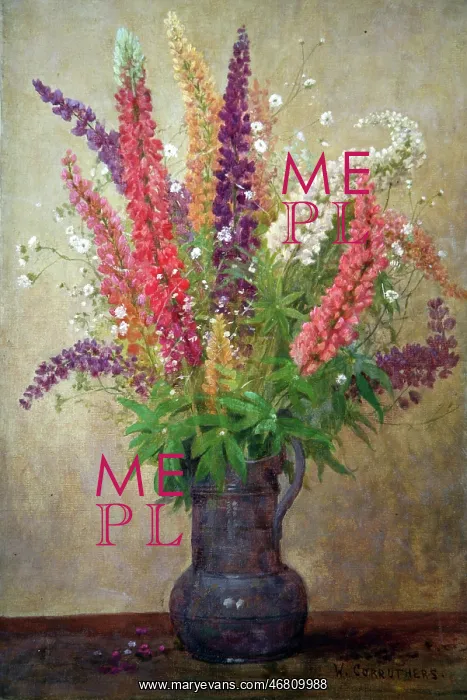  : Lupins. Flower arrangement - Lupins