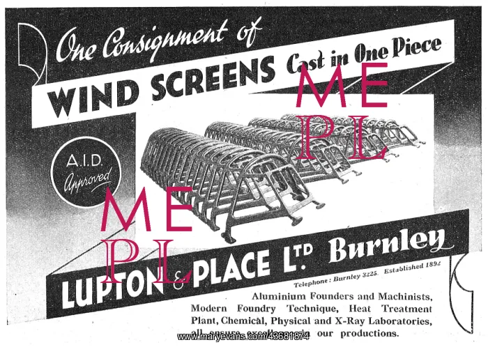 : Lupton & Place Aluminium Alloy Castings : Lupton & Place Aluminium Alloy Castings